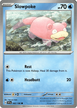 2023 Slowpoke #42 Scarlet & Violet