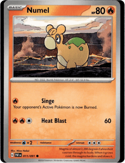 2024 Numel #11 Paldean Fates