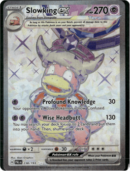2023 Slowking ex #238 Paldea Evolved