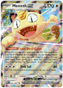 2026 Meowth ex #62 Perfect Order