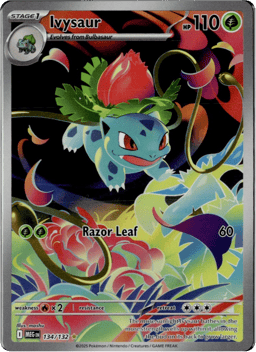 2025 Ivysaur #134 Mega Evolution
