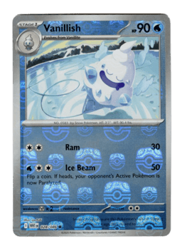 2025 Vanillish  (Master Ball) #028 White Flare