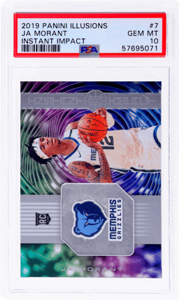 2019 Panini Illusions Instant Impact Ja Morant #7 PSA 10