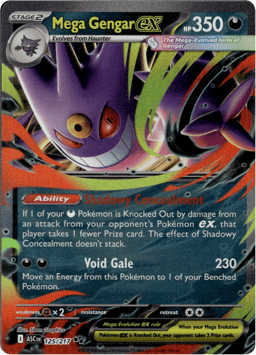 2026 Mega Gengar ex #125 Ascended Heroes