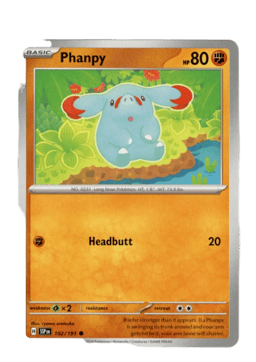 2024 Phanpy #102 Surging Sparks