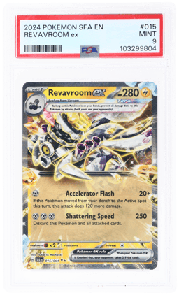 2024 Pokemon Shrouded Fable Revavroom Ex #015 PSA 9