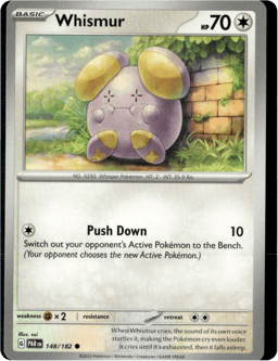 2023 Whismur #148 Paradox Rift