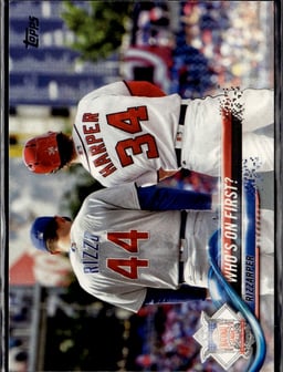 2018 Anthony Rizzo #126 National League Series 1