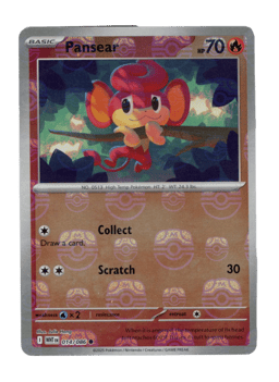 2025 Pansear  (Master Ball) #014 White Flare