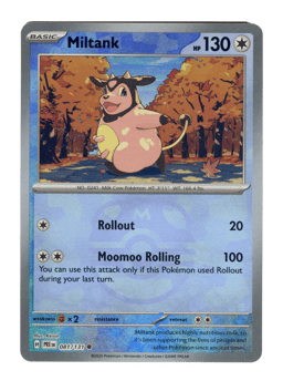 2025 Miltank  (Master Ball) #81 Prismatic Evolutions