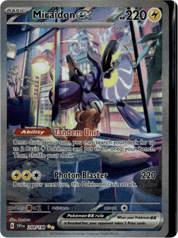 2023 Miraidon ex #244 Scarlet & Violet
