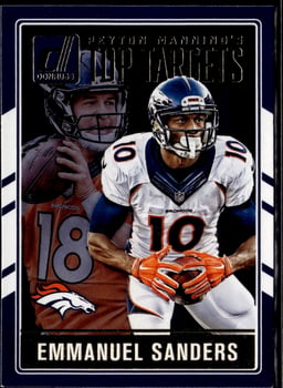 2016 Emmanuel Sanders #7 Peyton Manning's Top Targets