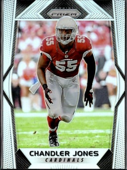 2017 Chandler Jones #45 Prizm