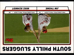 2010 Jim Thome / Mike Schmidt #CMT169 Topps Cards Your Mother Threw Out