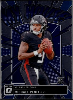 2024 Michael Penix Jr. #7 Donruss Optic My House