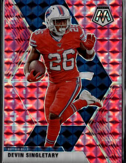 2020 Devin Singletary #27 Mosaic