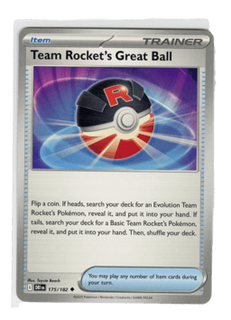 2025 Team Rocket's Great Ball #175 Destined Rivals