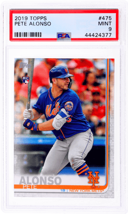 2019 Topps Pete Alonso #475 PSA 9