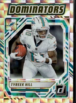 2025 Tyreek Hill #DOM-THL Donruss Dominators