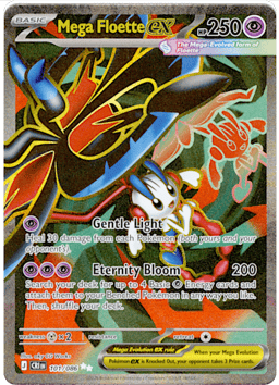 2026 Mega Floette ex #101 Chaos Rising