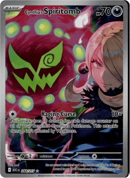 2026 Cynthia's Spiritomb #244 Ascended Heroes