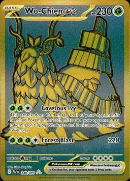 2024 Wo-Chien ex #240 Paldean Fates