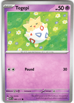 2026 Togepi #80 Ascended Heroes