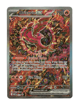 2025 Oricorio ex #24 Mega Evolution Black Star Promos