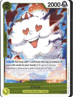 2025 Zeus (foil) #106 A Fist Of Divine Speed