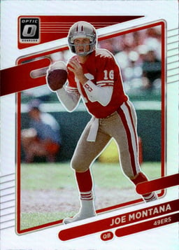 2021 Joe Montana #194 Donruss Optic