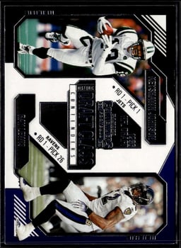 2024 Keyshawn Johnson / Ray Lewis #16 Contenders Historic Draft Class