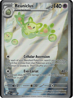 2023 Reuniclus #212 Scarlet & Violet Black Star Promos