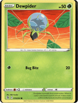 2021 Dewpider #19 Fusion Strike