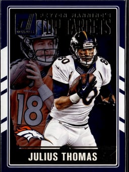 2016 Julius Thomas #9 Peyton Manning's Top Targets