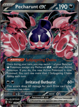 2024 Pecharunt ex #39 Shrouded Fable