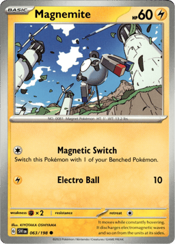 2023 Magnemite #63 Scarlet & Violet