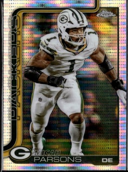 2025 Micah Parsons #77 Topps Chrome