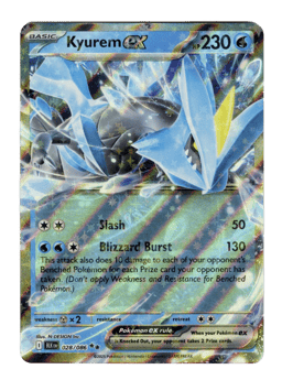 2025 Kyurem ex #28 Black Bolt