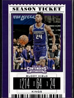 2019 Buddy Hield #6 Contenders Draft Picks