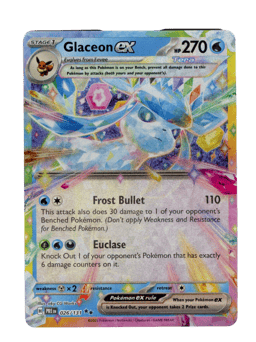2025 Glaceon ex #26 Prismatic Evolutions
