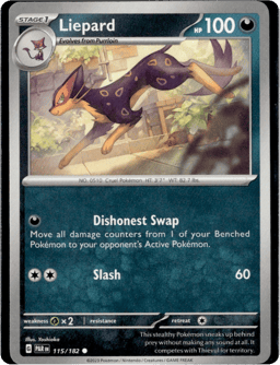 2023 Liepard #115 Paradox Rift