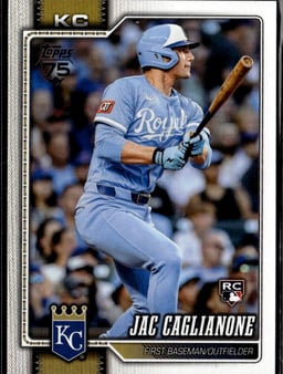 2026 Jac Caglianone #138 Topps 75