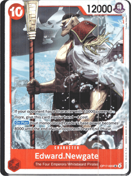 2026 Edward.Newgate (foil) #5 The World's Strongest Warriors