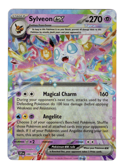 2024 Sylveon ex #86 Surging Sparks