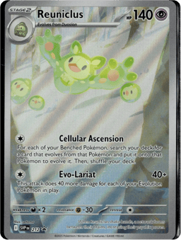 2023 Reuniclus #212 Scarlet & Violet Black Star Promos