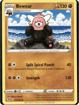 2021 Bewear #151 Fusion Strike