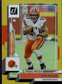 2022 Nick Chubb #210 Donruss