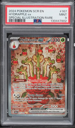 2024 Pokemon Scarlet & Violet Stellar Crown SIR Hydrapple ex #167 PSA 9 MINT