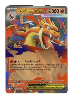 2026 Mega Charizard Y ex #22 Ascended Heroes