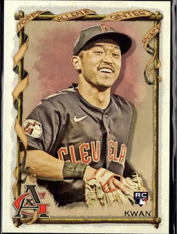 2023 Steven Kwan #181 Topps Allen & Ginter